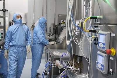 安徽產新冠疫苗在合肥高新區試生產，記者探訪生物制藥研發與生產現場